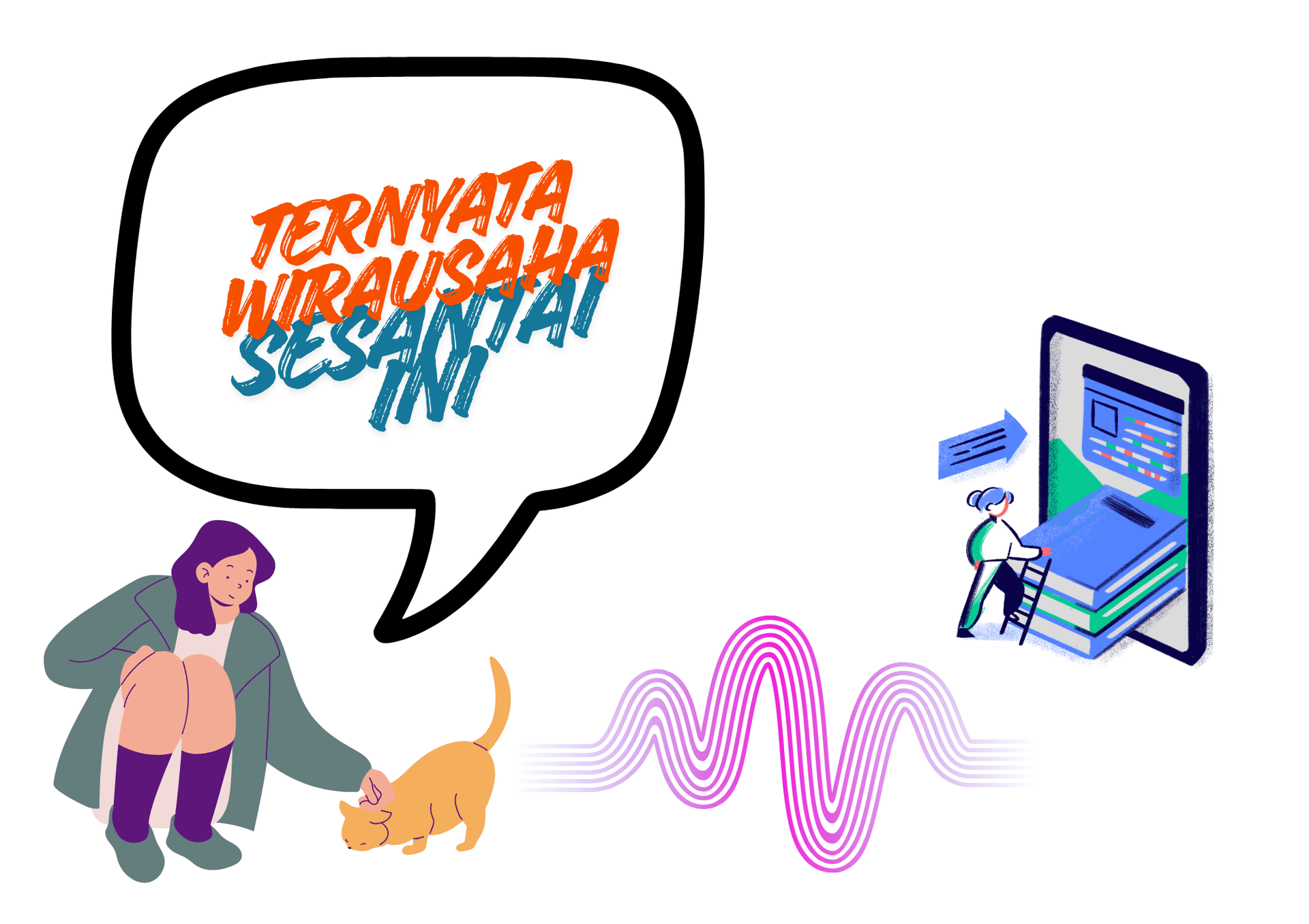 Teknologi membuat pengusaha menikmati hidup